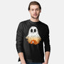 Spooky Night Landscape-Mens-Long Sleeved-Tee-dandingeroz