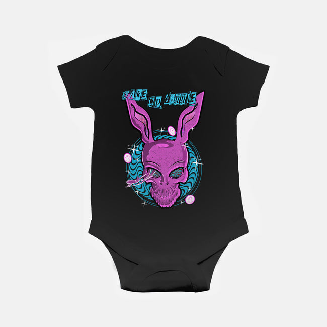 Wake Up Donnie-Baby-Basic-Onesie-palmstreet