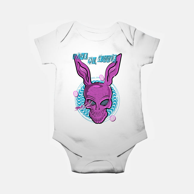 Wake Up Donnie-Baby-Basic-Onesie-palmstreet