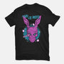 Wake Up Donnie-Womens-Fitted-Tee-palmstreet