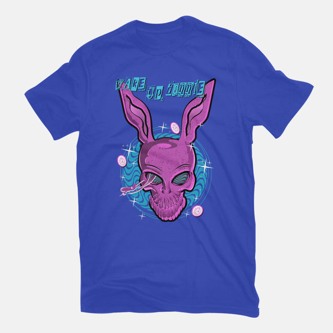 Wake Up Donnie-Womens-Fitted-Tee-palmstreet
