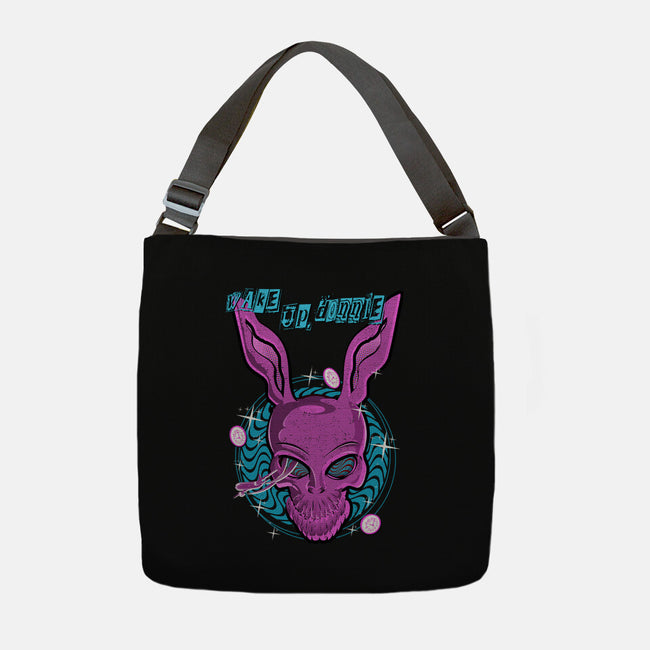 Wake Up Donnie-None-Adjustable Tote-Bag-palmstreet