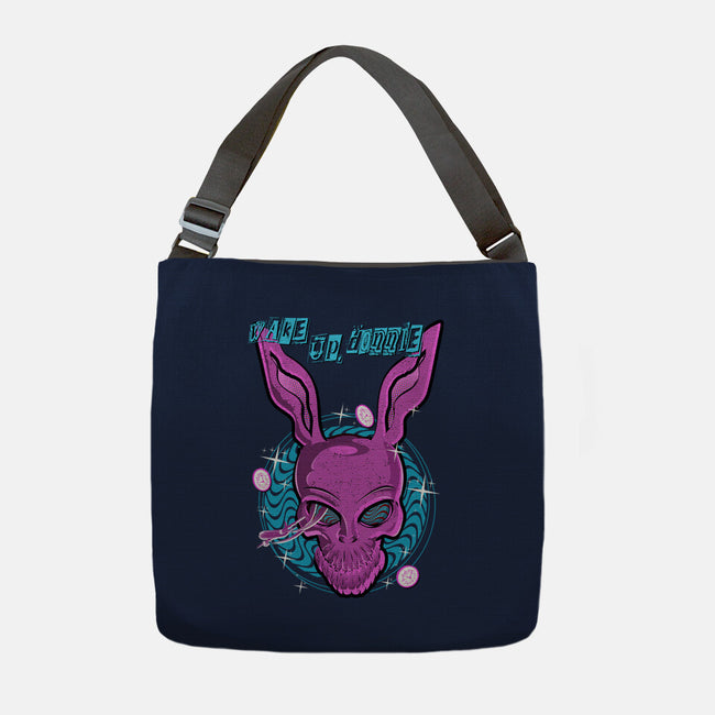 Wake Up Donnie-None-Adjustable Tote-Bag-palmstreet