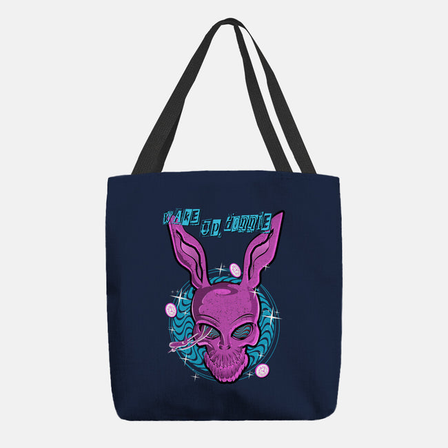 Wake Up Donnie-None-Basic Tote-Bag-palmstreet