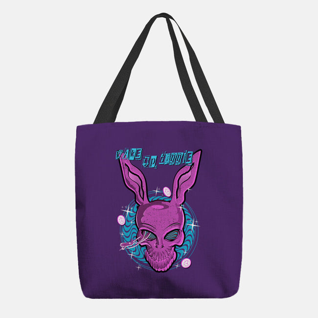 Wake Up Donnie-None-Basic Tote-Bag-palmstreet