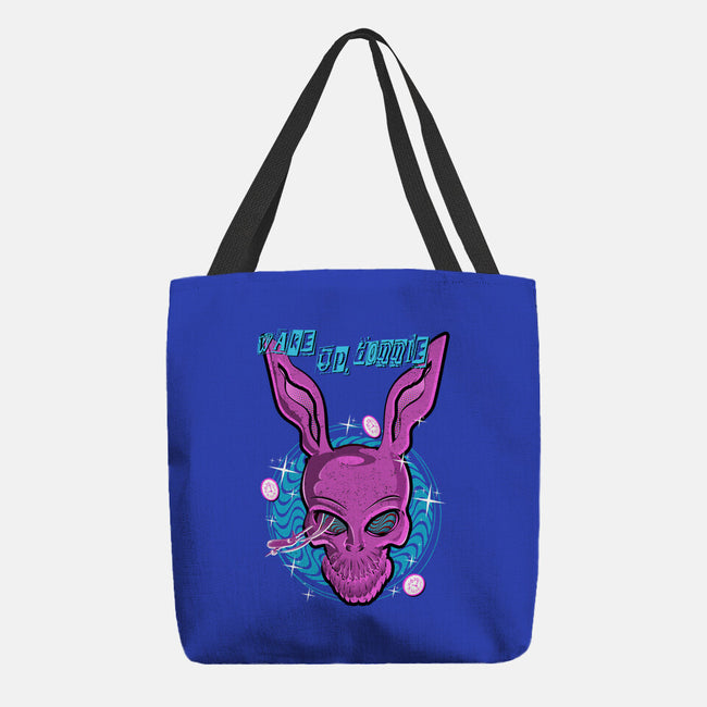 Wake Up Donnie-None-Basic Tote-Bag-palmstreet