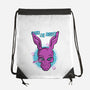 Wake Up Donnie-None-Drawstring-Bag-palmstreet