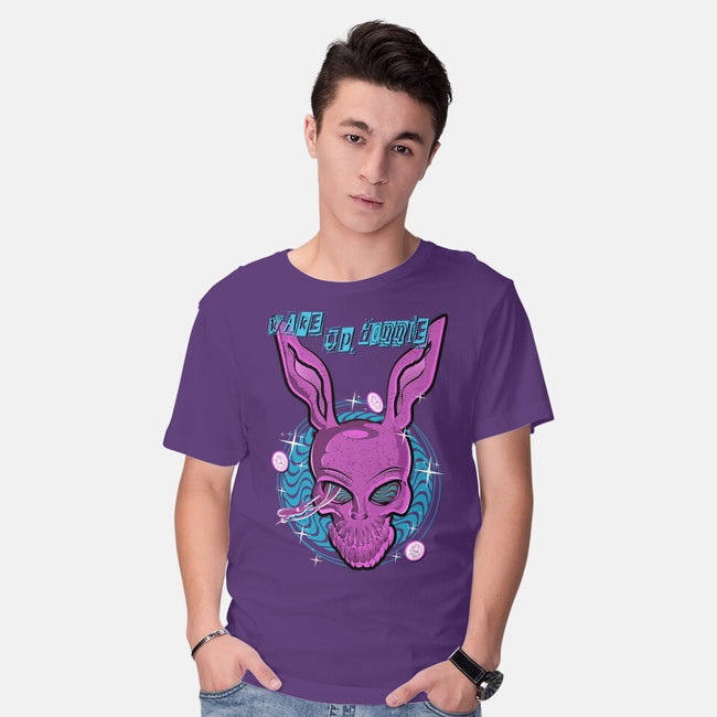 Wake Up Donnie-Mens-Basic-Tee-palmstreet