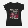 Offended Souls Taste The Best-Womens-V-Neck-Tee-Nemons