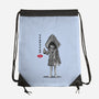 Six Sumi-e-None-Drawstring-Bag-DrMonekers