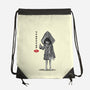 Six Sumi-e-None-Drawstring-Bag-DrMonekers