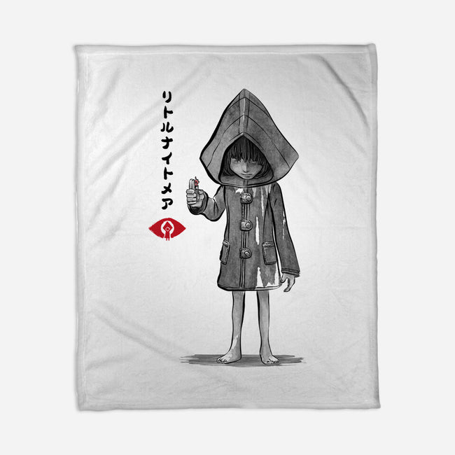 Six Sumi-e-None-Fleece-Blanket-DrMonekers