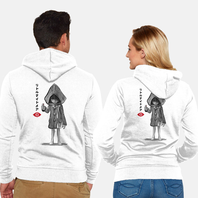Six Sumi-e-Unisex-Zip-Up-Sweatshirt-DrMonekers