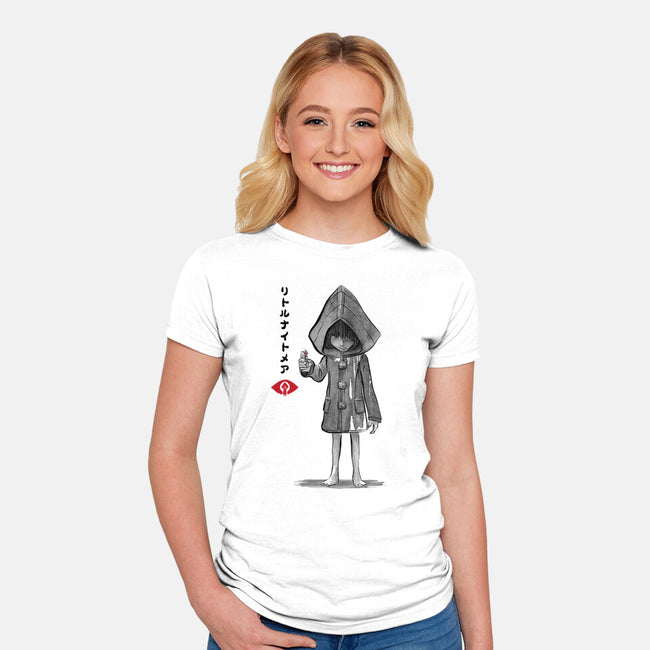 Six Sumi-e-Womens-Fitted-Tee-DrMonekers