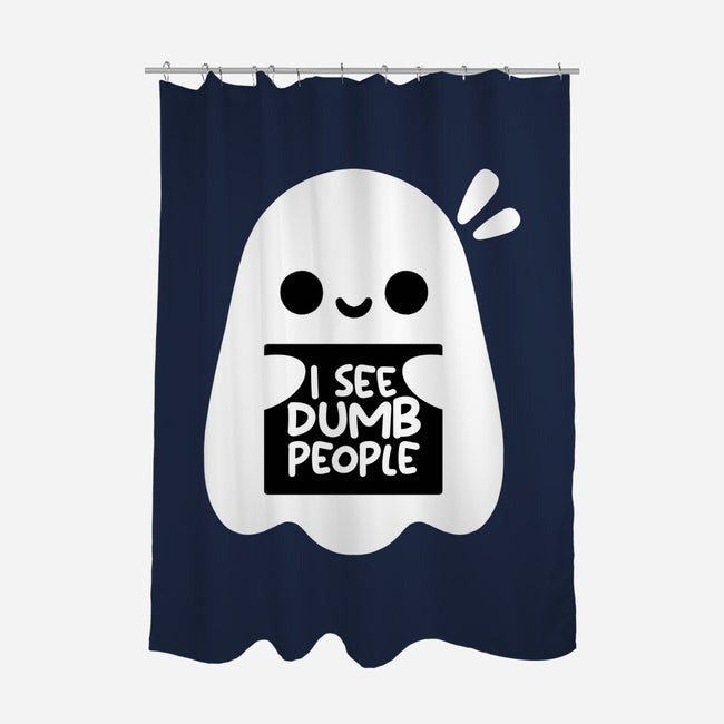 I See Dumb People-None-Polyester-Shower Curtain-NemiMakeit