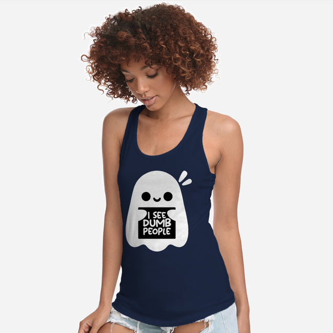 I See Dumb People-Womens-Racerback-Tank-NemiMakeit