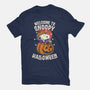 Snoopyween-Womens-Fitted-Tee-turborat14