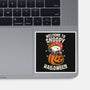 Snoopyween-None-Glossy-Sticker-turborat14
