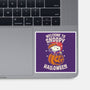 Snoopyween-None-Glossy-Sticker-turborat14