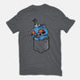 Pocket Cat-Womens-Fitted-Tee-turborat14