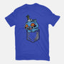 Pocket Cat-Womens-Fitted-Tee-turborat14