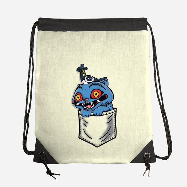 Pocket Cat-None-Drawstring-Bag-turborat14