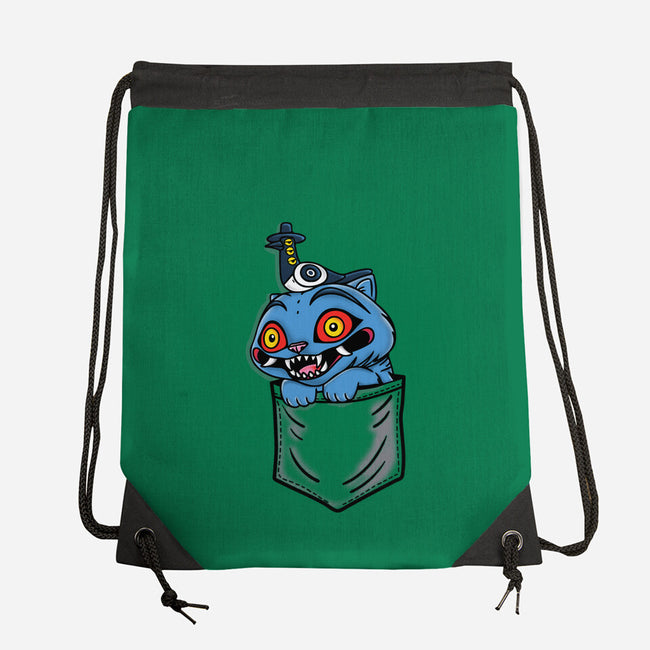 Pocket Cat-None-Drawstring-Bag-turborat14