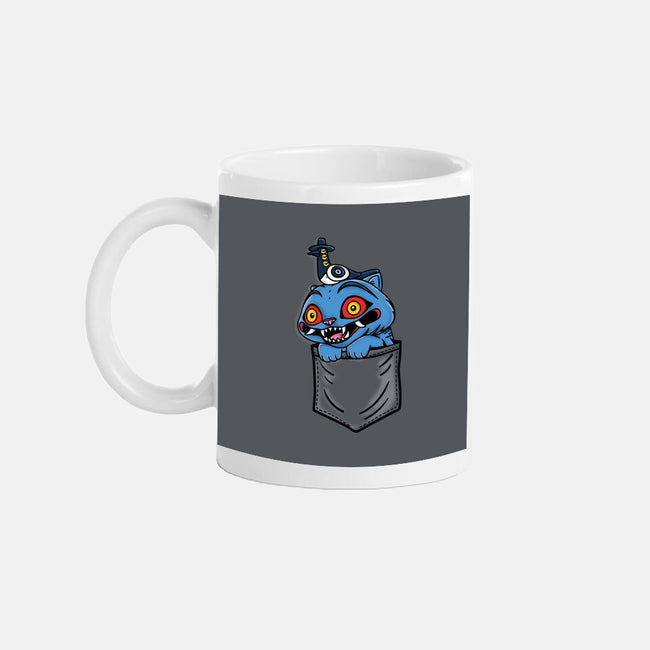 Pocket Cat-None-Mug-Drinkware-turborat14