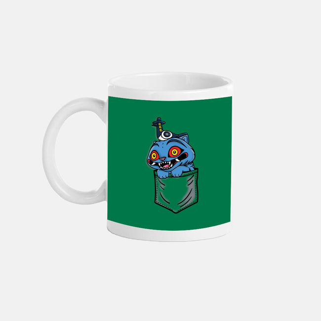 Pocket Cat-None-Mug-Drinkware-turborat14