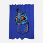 Pocket Cat-None-Polyester-Shower Curtain-turborat14