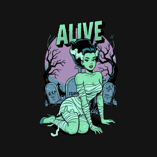 Horror Pinup-Womens-V-Neck-Tee-P1yu5h