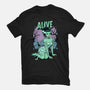 Horror Pinup-Womens-Fitted-Tee-P1yu5h