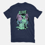 Horror Pinup-Womens-Fitted-Tee-P1yu5h