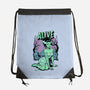 Horror Pinup-None-Drawstring-Bag-P1yu5h