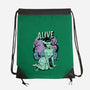 Horror Pinup-None-Drawstring-Bag-P1yu5h