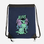 Horror Pinup-None-Drawstring-Bag-P1yu5h