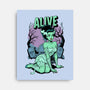 Horror Pinup-None-Stretched-Canvas-P1yu5h