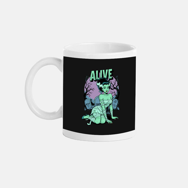Horror Pinup-None-Mug-Drinkware-P1yu5h