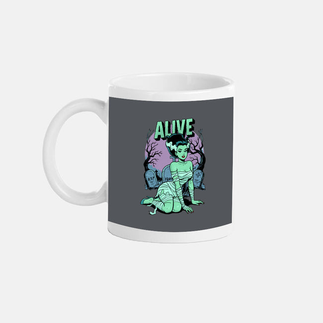 Horror Pinup-None-Mug-Drinkware-P1yu5h