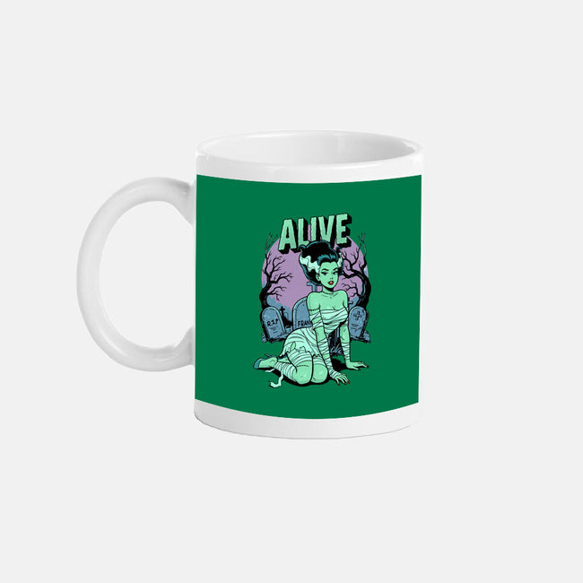 Horror Pinup-None-Mug-Drinkware-P1yu5h