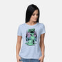 Horror Pinup-Womens-Basic-Tee-P1yu5h
