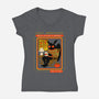 Cozy Nightmare-Womens-V-Neck-Tee-Oiyo