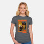 Cozy Nightmare-Womens-Fitted-Tee-Oiyo
