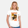 Cozy Nightmare-Womens-Fitted-Tee-Oiyo