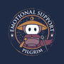 Emotional Support Pilgrim-Mens-Heavyweight-Tee-rocketman_art