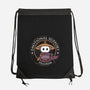 Emotional Support Pilgrim-None-Drawstring-Bag-rocketman_art
