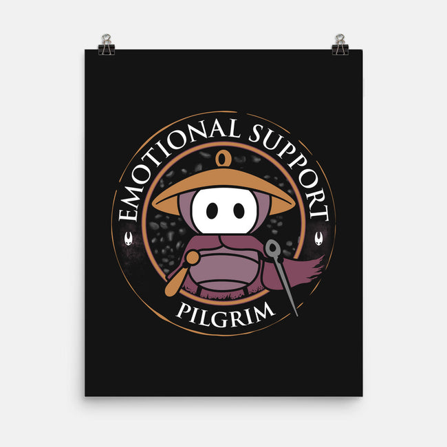 Emotional Support Pilgrim-None-Matte-Poster-rocketman_art