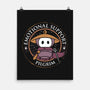 Emotional Support Pilgrim-None-Matte-Poster-rocketman_art