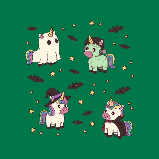 Halloween Unicorn Party-Mens-Heavyweight-Tee-Loobs