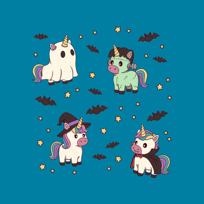 Halloween Unicorn Party-None-Drawstring-Bag-Loobs